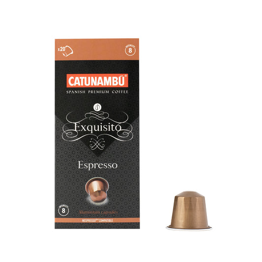 Espresso koffiecapsules compatibel met Nespresso® (20 cups)