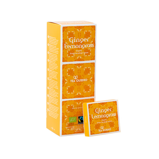 Tea Quiero Ginger Lemongrass (12 miniboxen)