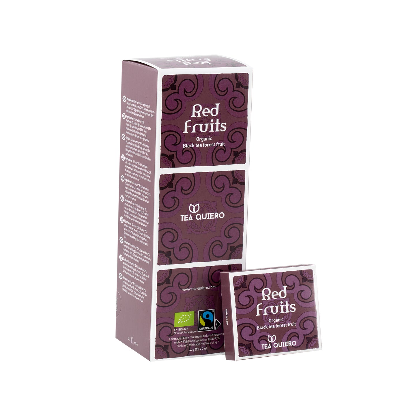 Tea Quiero Red Fruits (12 miniboxen)