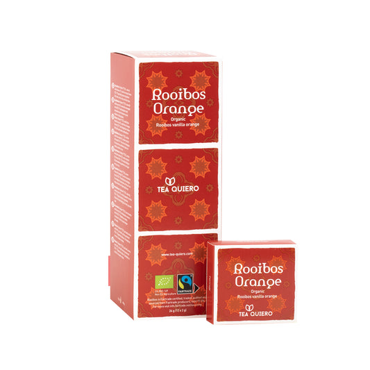 Tea Quiero Rooibos Orange (12 miniboxen)