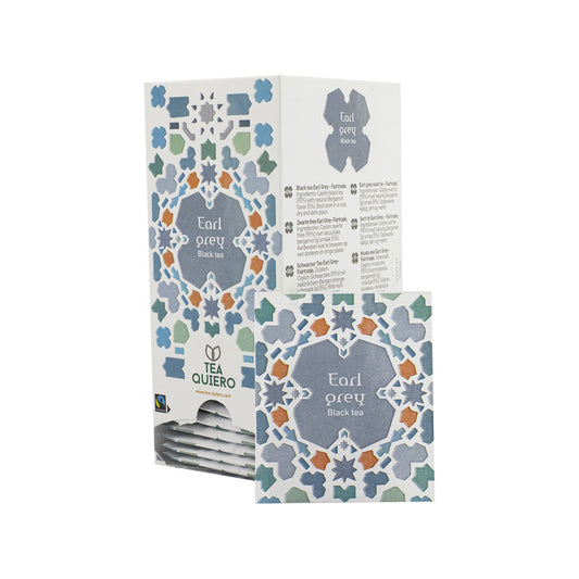 Tea Quiero Green Earl Grey (25 theezakjes)