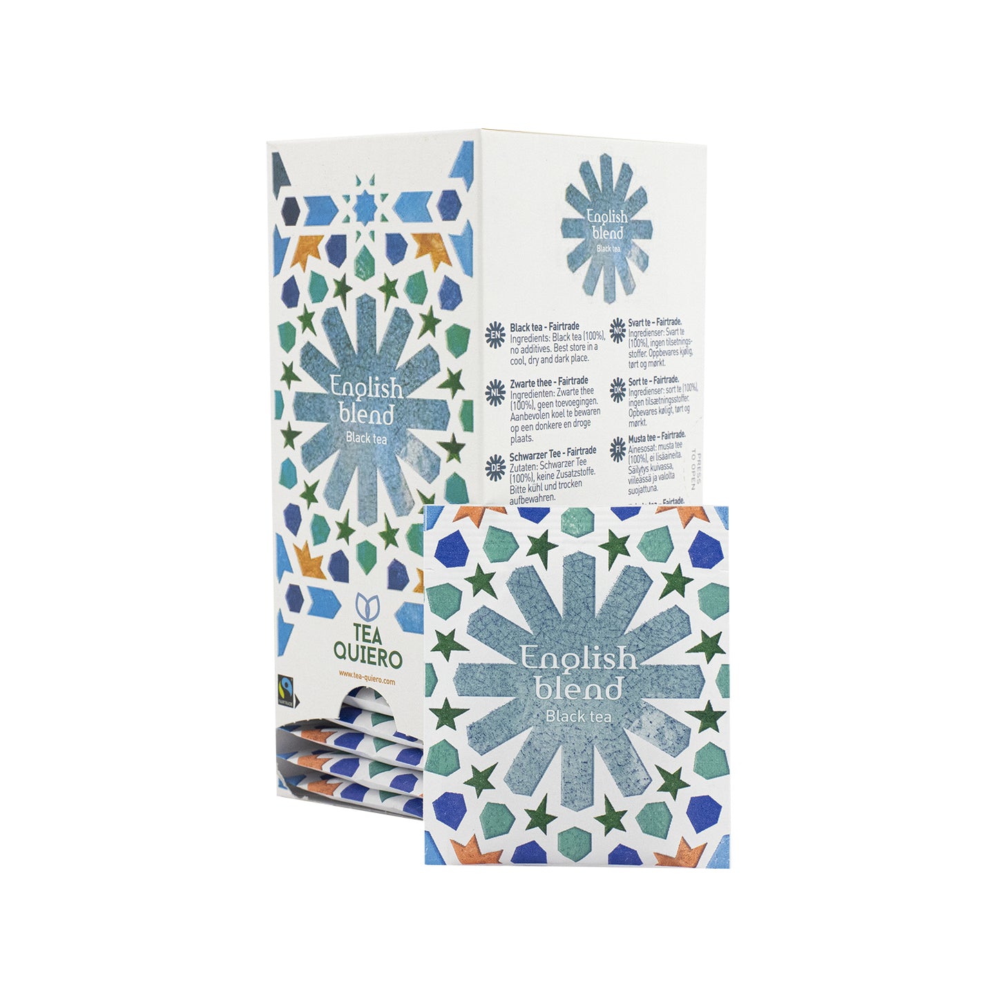 Tea Quiero English Blend (25 theezakjes)