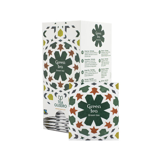Tea Quiero Green Tea Pure (25 theezakjes)