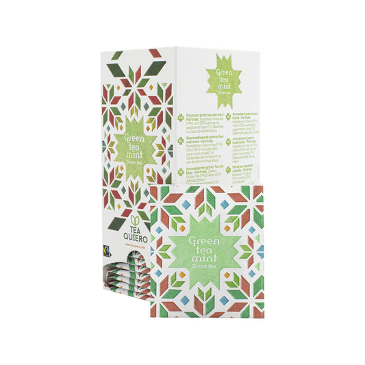 Tea Quiero Green Tea Mint (25 theezakjes)