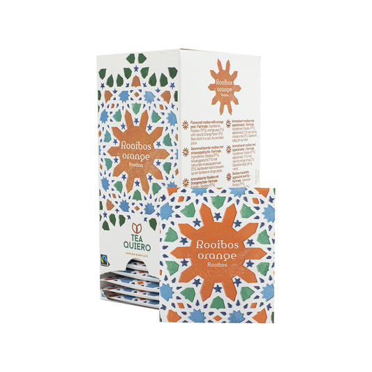 Tea Quiero Rooibos Orange (25 theezakjes)