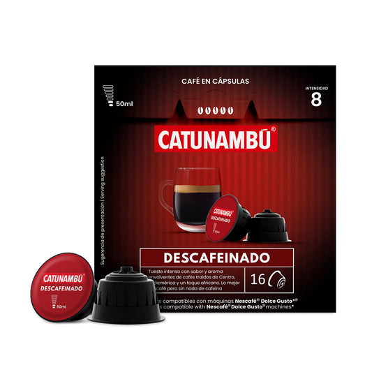 Espresso Cafeïnevrij koffiecapsules compatibel met Dolce Gusto® (16 cups)