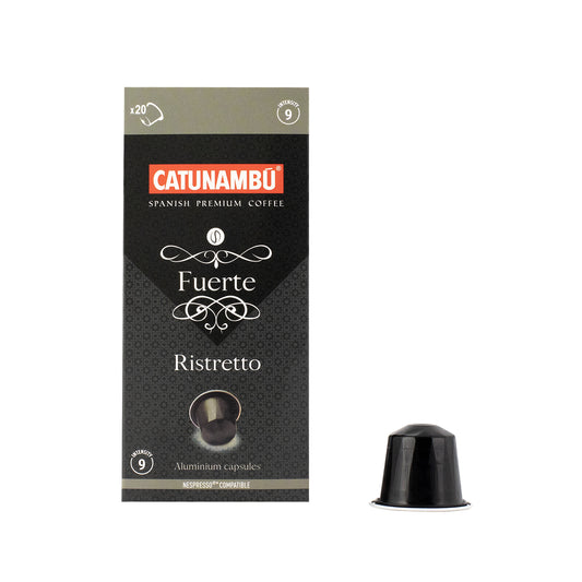 Ristretto koffiecapsules compatibel met Nespresso® (20 cups)